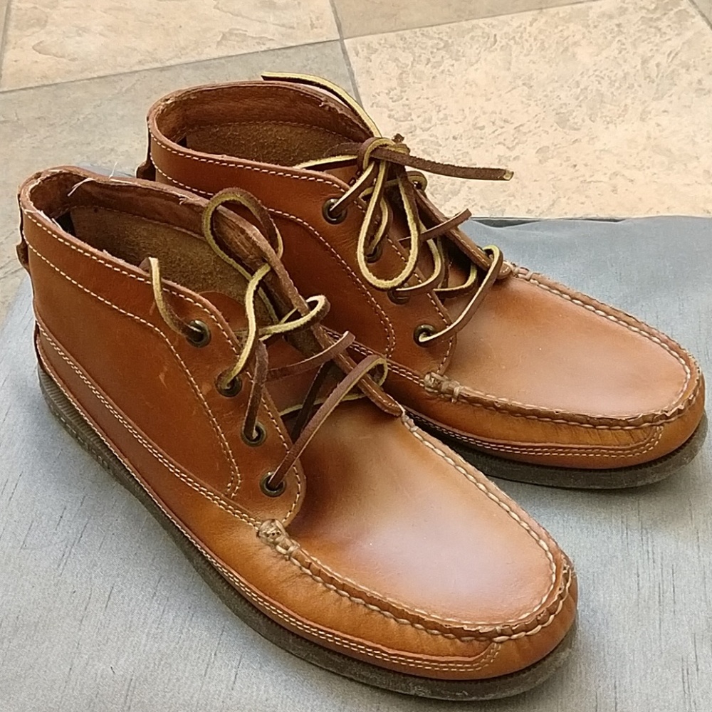 New $125 8M SPERRY for J Crew boat chukka shoes